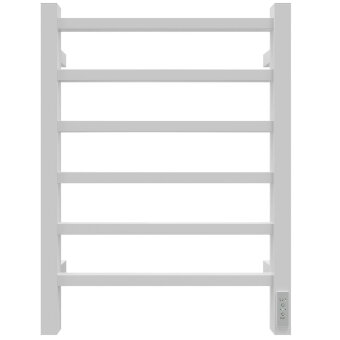 Полотенцесушитель Электрич. с/т GROIS Alex GR-101 400/600 П6 RAL9016 U белый матовый