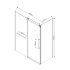 Душевой уголок Como Soft VSR-1CS8012CL, 1200*800, хром, стекло прозрачное