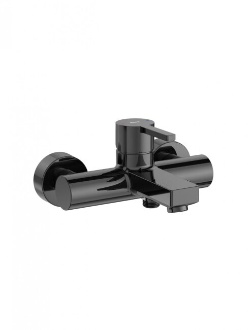 Смеситель Roca NAIA для ванны-душа без аксессуаров, Titanium Black 75A0296CN0