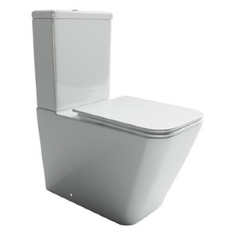 Напольный пристенный унитаз Cubic Rimless Напольный пристенный унитаз Cubic Rimless