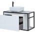 Тумба под раковину Aquanet Nova Lite Loft 90 L белый