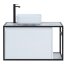 Тумба под раковину Aquanet Nova Lite Loft 90 L белый