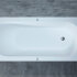 Ванна каменная матовая 180х80 Salini ORNELLA KIT 180 102422MRF окрашена по RAL