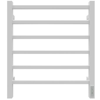 Полотенцесушитель Электрич. с/т GROIS Alex GR-101 500/600 П6 RAL9016 U белый матовый