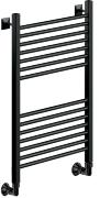 Полотенцесушитель Ника MODERN ЛМ-2 80/40 RAL9005 черный матовый