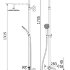 Душевая стойка CEZARES LEAF-CVDA-30-L-SS