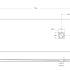 Душевой поддон из искусственного мрамора в комплекте с сифоном BelBagno UNO TRAY-MR-UNO-AH-170/70-35-W-CR