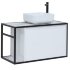 Тумба под раковину Aquanet Nova Lite Loft 90 R белый
