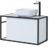 Тумба под раковину Aquanet Nova Lite Loft 90 R белый