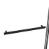 Душевая дверь Slim Soft VDS-1SS140CLB, 1400, черный, стекло прозрачное