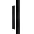 Душевая дверь Slim Soft VDS-1SS140CLB, 1400, черный, стекло прозрачное