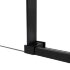 Душевая дверь Slim Soft VDS-1SS140CLB, 1400, черный, стекло прозрачное