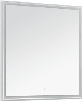 Зеркало Aquanet Nova Lite 75 белый LED