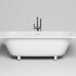 Ванна каменная встраиваемая матовая 190x90 Salini ORNELLA AXIS KIT 103522M