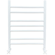 Полотенцесушитель Ника CLASSIC ЛП (Г2) 60/50 RAL9016 белый матовый с вентилями (комплект люкс)
