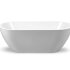 Акриловая ванна без перелива BELBAGNO BB70-1500-W0, 1500x750x570