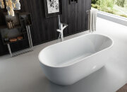 Акриловая ванна без перелива BELBAGNO BB70-1500-W0, 1500x750x570