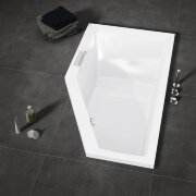 Акриловая ванна GETA 160 RIGHT - PLUG & PLAY