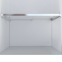 Душевая дверь Lugano VDS-1L120CLB-1, 1200, черный, стекло прозрачное