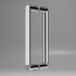Душевая дверь Dice VDS-4D130CL, 1300, хром, стекло прозрачное