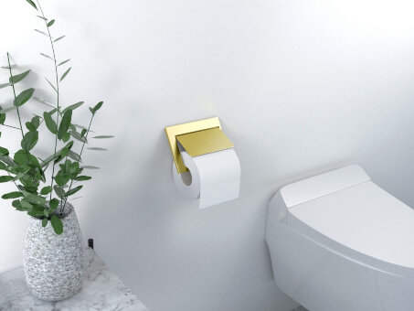 Бумагодержатель Timo Petruma 15242/17 золото матовое Бумагодержатель Timo Petruma 15242/17 золото матовое