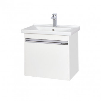 Тумба КАПРИ 60, подвесная, белая (под раковину МИРАНДА 60)