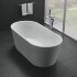 Акриловая ванна без перелива BELBAGNO BB71-1500-W0, 1500x750x600
