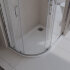 Душевой поддон из искусственного мрамора в комплекте с сифоном BelBagno UNO TRAY-MR-UNO-RH-120/80-550-35-W-L-CR