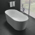 Акриловая ванна без перелива BELBAGNO BB71-1600-W0, 1600x750x600