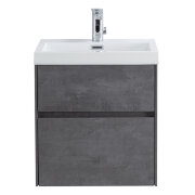 База под раковину подвесная BelBagno PIETRA MINI-500AS-2C-SO-SCM Stucco Cemento