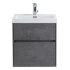 База под раковину подвесная BelBagno PIETRA MINI-500AS-2C-SO-SCM Stucco Cemento