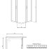 Душевой уголок Radaway Premium Plus C 100x190 стекло графит
