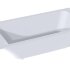 Ванна каменная матовая 190х100 Salini ORLANDA Plus KIT 190 102114MRF окрашена по RAL