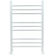Полотенцесушитель Ника CLASSIC ЛП (Г2) 80/40 RAL9016 белый матовый с вентилями (комплект люкс)
