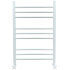 Полотенцесушитель Ника CLASSIC ЛП (Г2) 80/40 RAL9016 белый матовый с вентилями (комплект люкс)