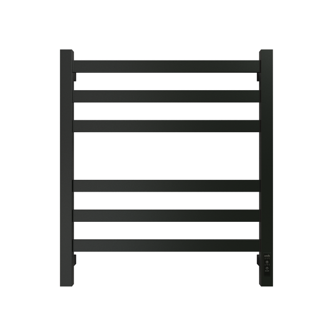 Полотенцесушитель Электрич. с/т GROIS Bruno GR-121 400/600 П6 RAL9005 U черный матовый