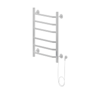 Полотенцесушитель Электрич.кабельный Ника WAY-3 60/40 RAL9016 белый матовый правый тэн