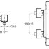 Смеситель для душа Jacob Delafon Strayt E9096-CP