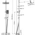 A15502 Thermo Душевой комплект с термостатическим смесителем