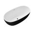 Ванна отдельностоящая Grossman GR-2503M BLACK Classic 170x87x58