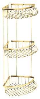 Угловая тройная полка(металл) IMPERIALE