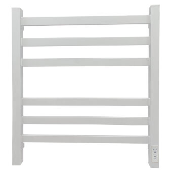 Полотенцесушитель Электрич. с/т GROIS Bruno GR-121 500/600 П6 RAL9003 U белый матовый