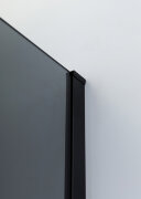 Душевая дверь в нишу CEZARES SLIDER-B-1-100/110-GRIGIO-NERO