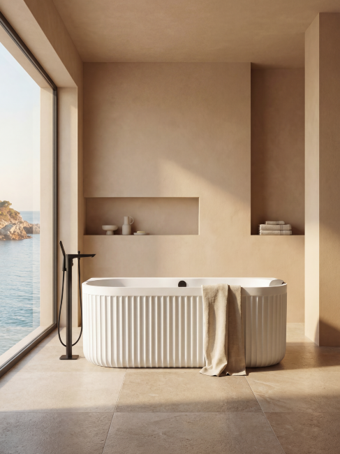 Ванна из искусственного камня ALTROBAGNO Фабиана (Fabiana) 090206 Wt