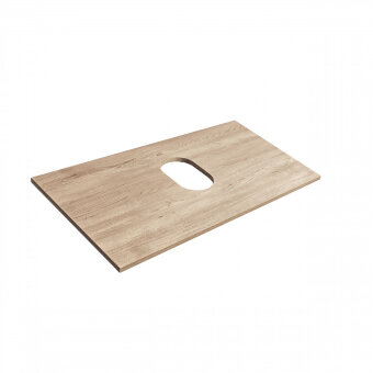 Столешница Roca The Gap 80 ВЛДСП, орех A857419517 Столешница Roca The Gap 80 ВЛДСП, орех A857419517