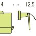 Держатель туалетной бумаги Colombo Design Basic В2791