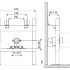 Инсталляция BelBagno BD для биде с крепежем