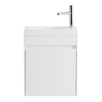 База под раковину подвесная BelBagno PIETRA MINI-460-1A-SO-BL-L Bianco Lucido