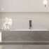 Ванна каменная встраиваемая матовая 180x80 Salini CASCATA 104213M