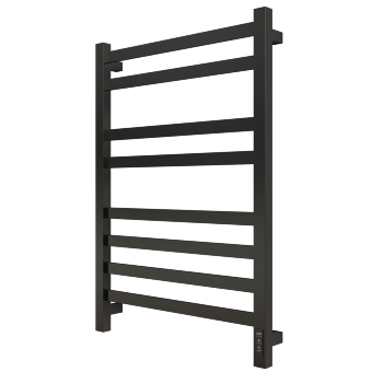 Полотенцесушитель Электрич. с/т GROIS Bruno GR-122 400/800 П8 RAL9005 U черный матовый